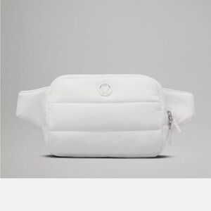 Lululemon Wunder Puff White Belt Bag